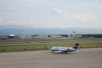 小松空港展望デッキより