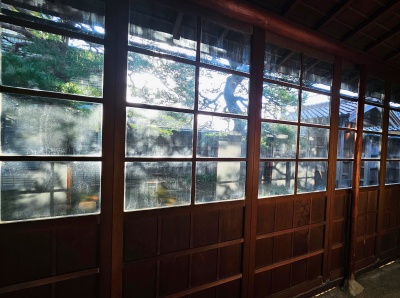 木漏れ日が降り注ぐ窓際