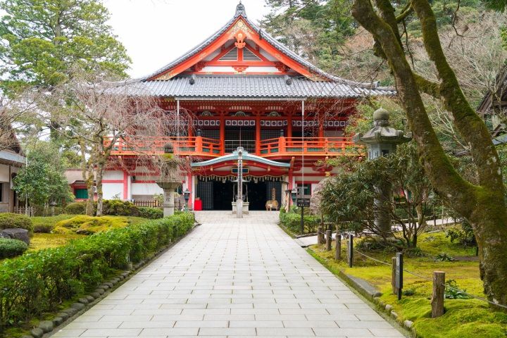 開創1300年那谷寺と粟津温泉周辺を散策