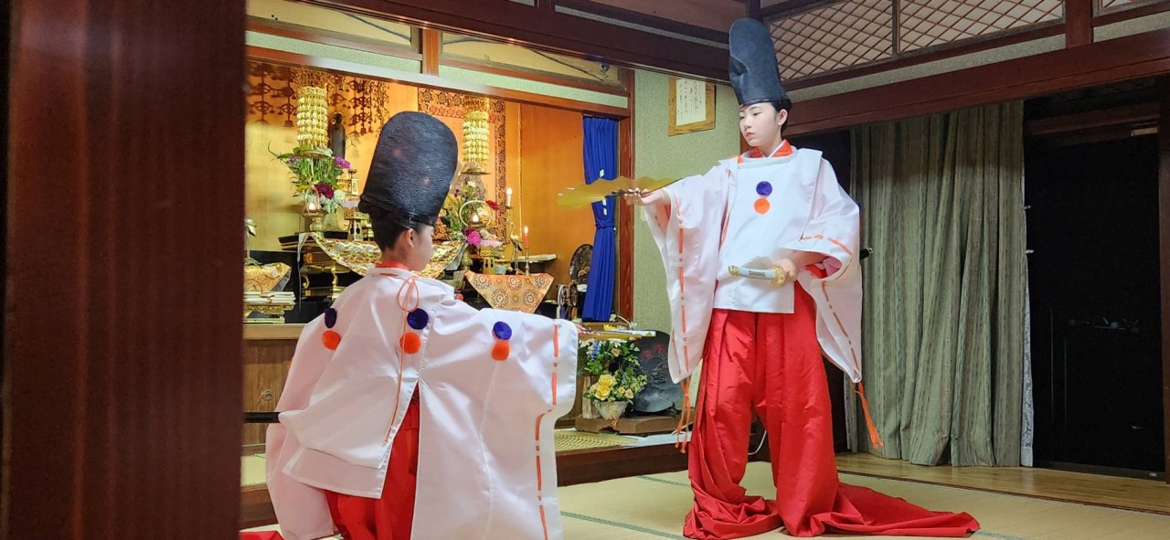御前様祭り 白拍子の舞